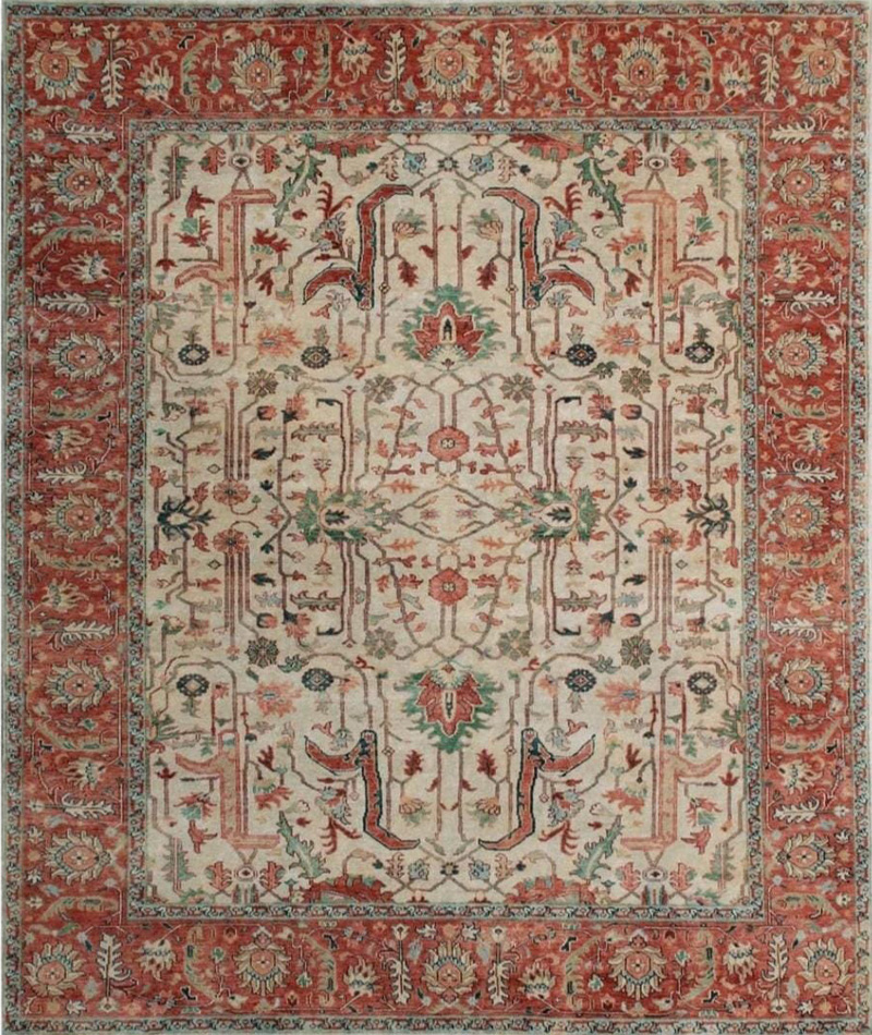 Authentic Hand Knotted Rug from Sadan Rugs - Code: SR-HK-P-1011